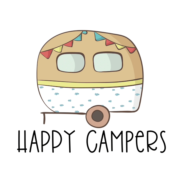 Happy Campers by ColorFlowCreations