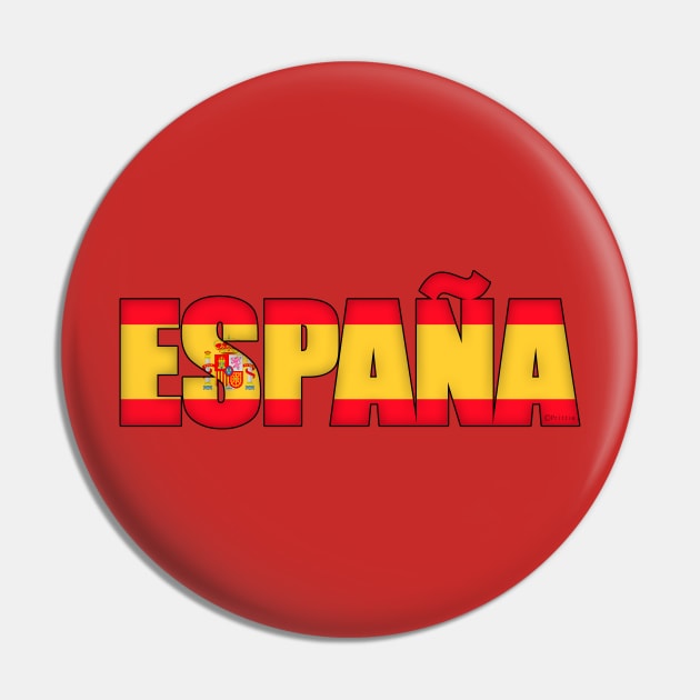 Spain Pin by SeattleDesignCompany