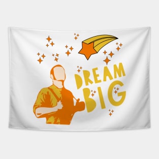 Dream Big: Inspiring T-Shirt Design Tapestry