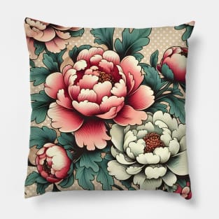 Peonies Pillow