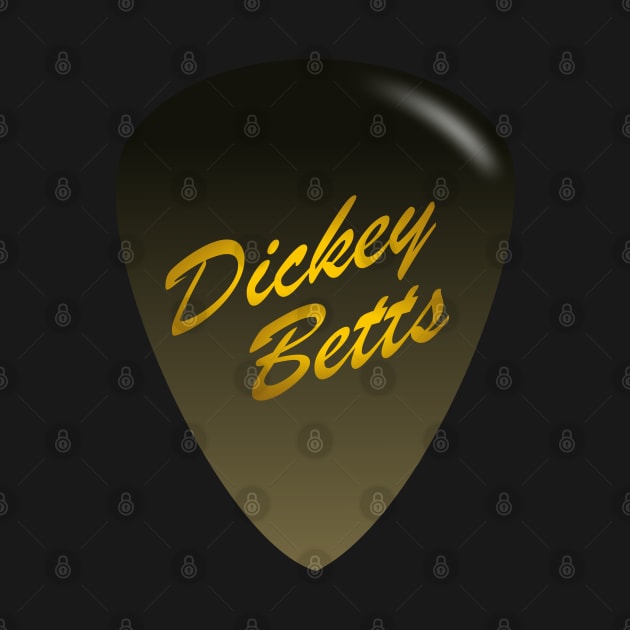 Dickey Betts Typography by Womens Art Store