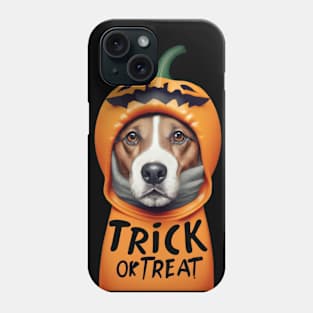 Trick Or Treat Dog Phone Case