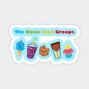 Basic Food Groups Magnet