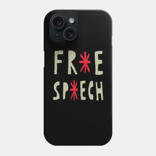 Free Speech Phone Case