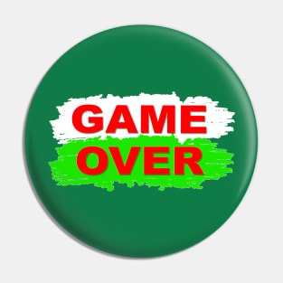 GAME-OVER,-RED,-GREEN Pin