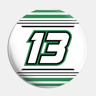 AJ Allmendinger #13 2024 NASCAR Design Pin