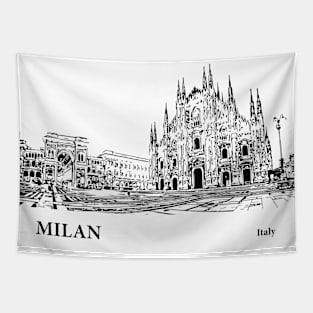 Milan - Italy Tapestry