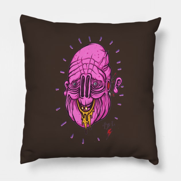 Slaphead Pillow by Brownlazer