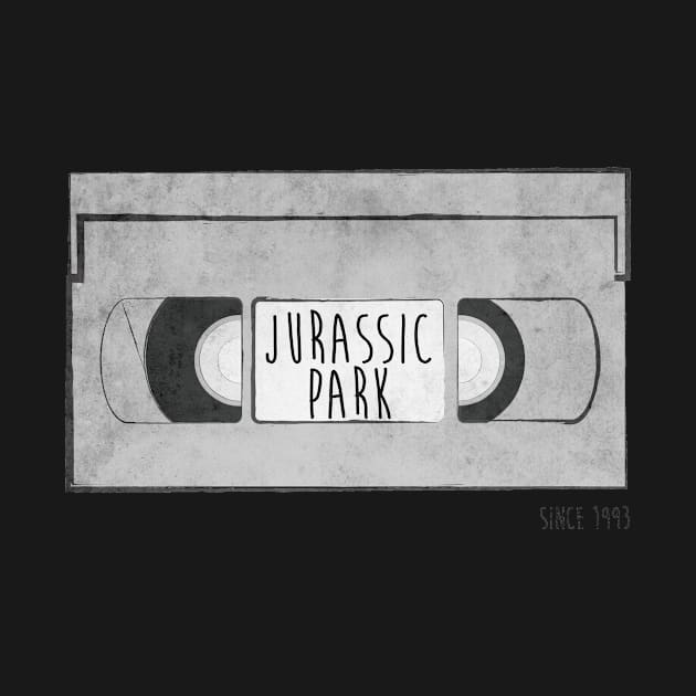 Jurassic Park VHS by SomethingBorealis