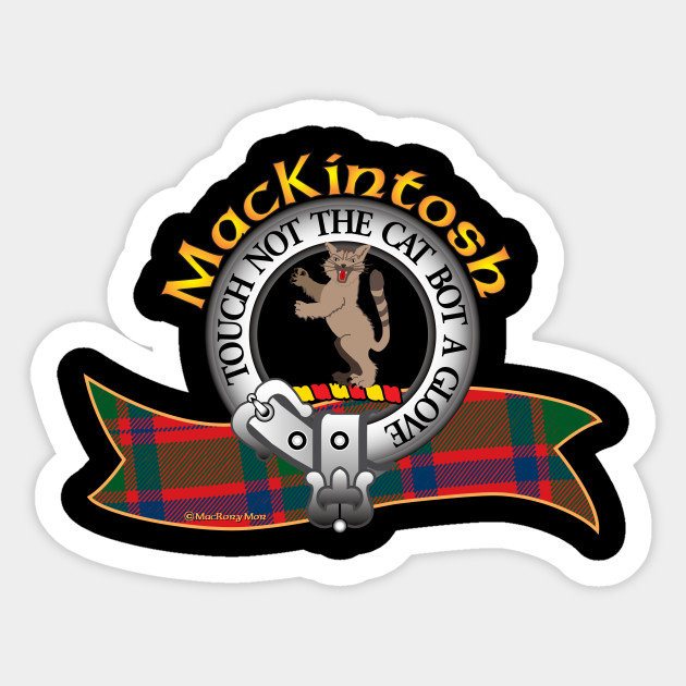Mackintosh Clan Mackintosh Surname Sticker Teepublic
