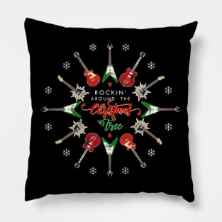 Rocking Around The Christmas Tree Pillow