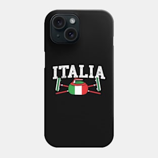 Italy Curling Broom ice Sports Italia Italian Flag Curling Phone Case