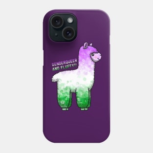 Genderqueer And Fluffy Phone Case