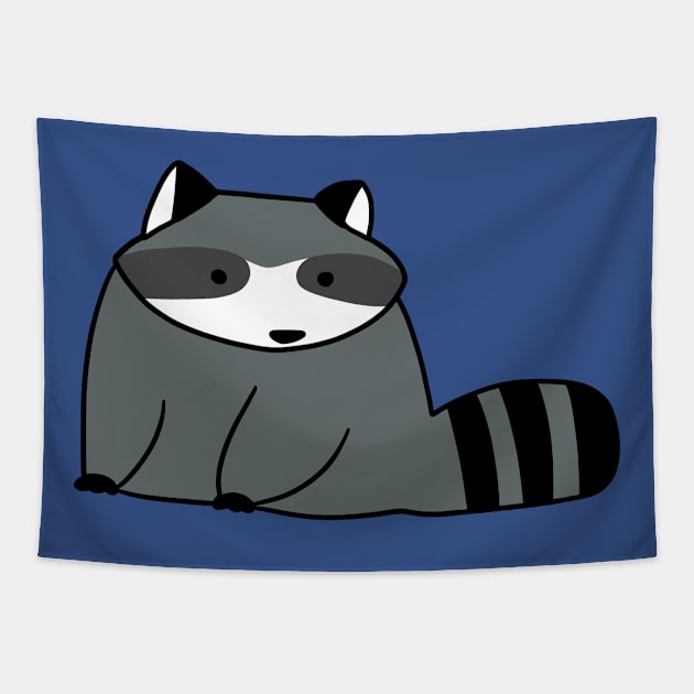 Cute Raccoon Tapestry by saradaboru