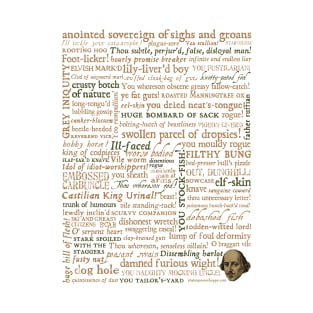 Shakespeare Insults T-Shirt