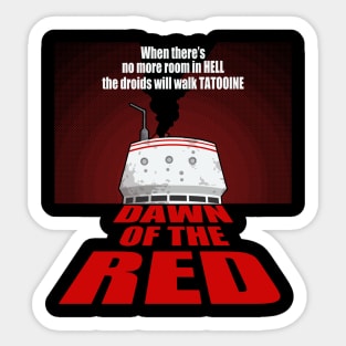 AVA/AVM Red!!! Sticker for Sale by StarSailor