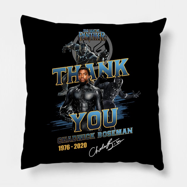 I Am Black Panther - Rip Chadwick Boseman Pillow by Phuc Son R&T