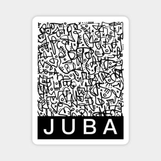 Juba Branded Magnet