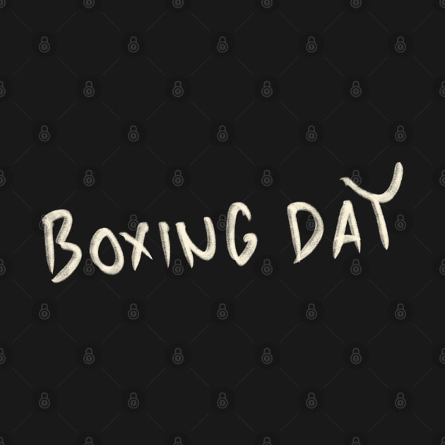 Hand Drawn Boxing Day by Saestu Mbathi