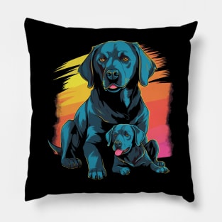 Labrador Retriever Fathers Day Pillow