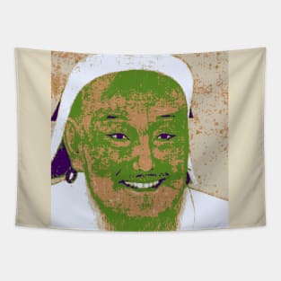 Smiling Khan Tapestry