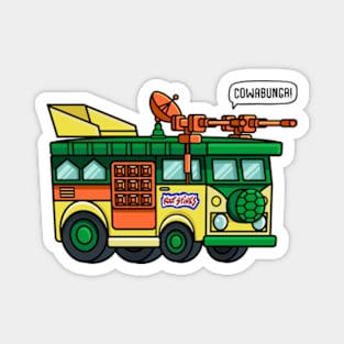 Turtle Van - Cowabunga! Magnet