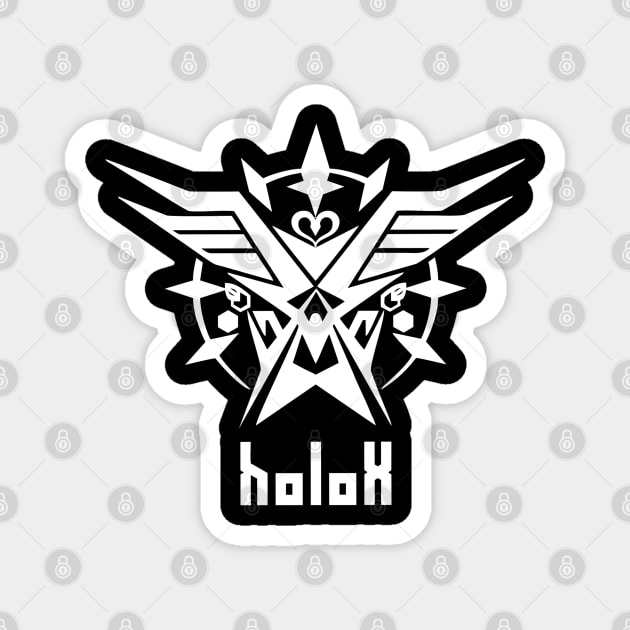 Hololive - HoloX Logo - Hololive - Magnet | TeePublic