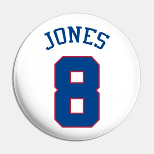 Jones 8, New York Giants Pin