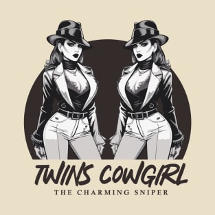 twins cowgirl T-Shirt