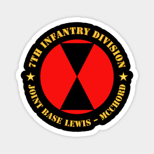 7th Infantry Division - Joint Base Lewis – McChord Magnet