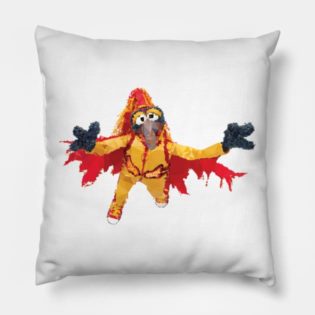 polygonzo Pillow by Surplusweird