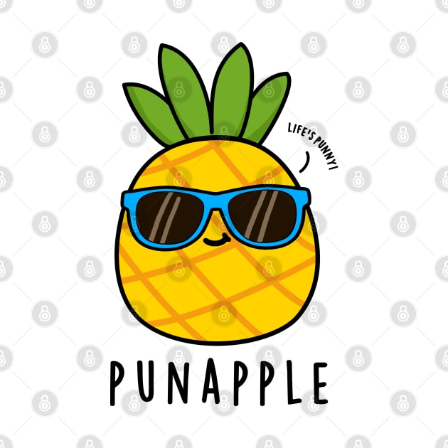 Pun-apple Cute Fruit Pineapple Pun by punnybone