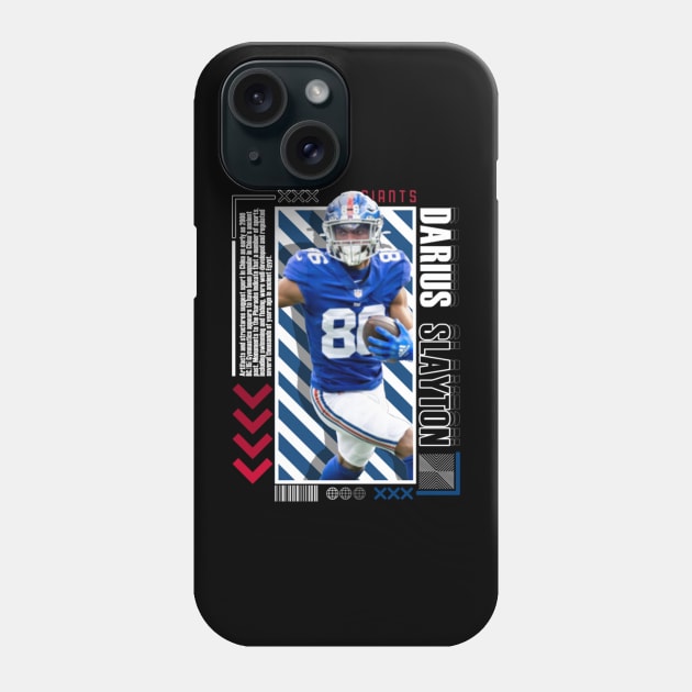 Darius Slayton Paper Poster Version 10 Phone Case by art.Hamdan