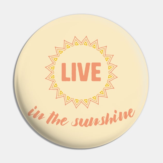 Live in the sunshine: Sun mandala in bright warm colors (for light backgrounds) Pin by AtlasMirabilis