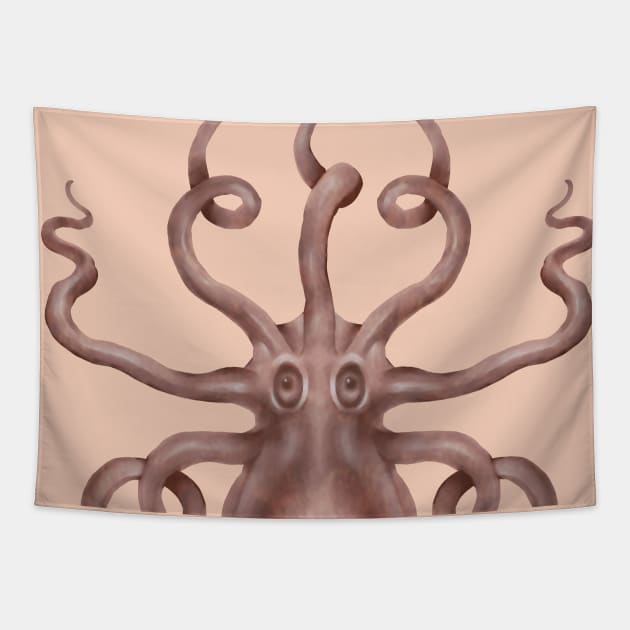 Release the Pink Kraken! Tapestry by andantino