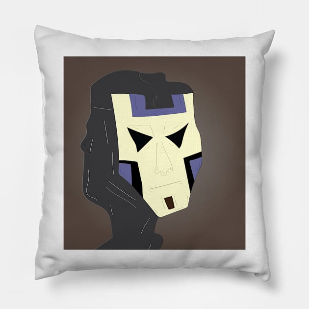 deep face art no one see  you like you Pillow by jaml-12