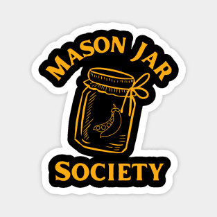 Mason Jar Society Canning Season Magnet