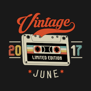 June 2017 - Limited Edition - Vintage Style T-Shirt