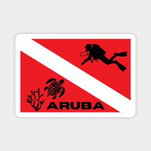 Aruba Diving Magnet