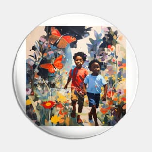 Romare´s Brown Boy Joy Pin