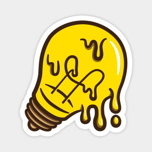 Sweet Idea - Light Bulb (Brown) Magnet