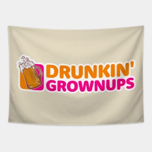 Logo Drunkin' Grownups Originale Tapestry