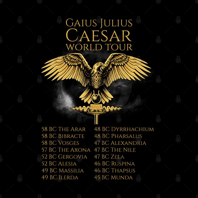 Julius Caesar World Tour - SPQR Ancient Roman Legion Eagle by Styr Designs