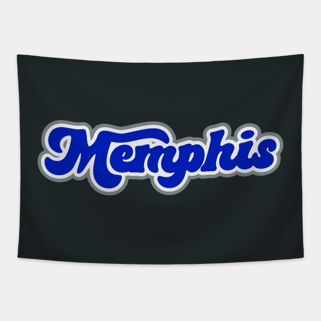 Retro Memphis Script Tapestry by SLAG_Creative