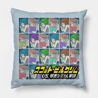 The Colors of Scott Pilgrim Pillow