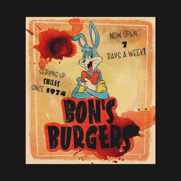 Artist Alley - Bon's Burgers (MiddayMassacre) by The Monster Cast Store