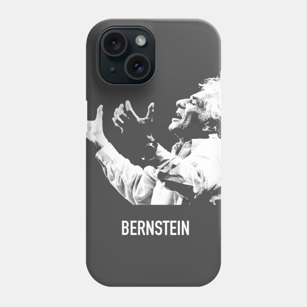 Conductor Bernstein Phone Case by vivalarevolucio