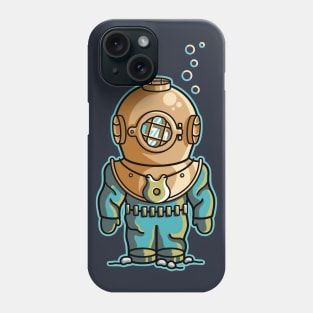 Cute Deep Sea Diver Phone Case