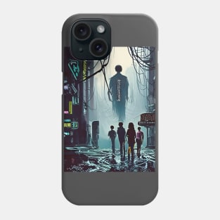 Chasing the Bad Guys (Version 2) Phone Case