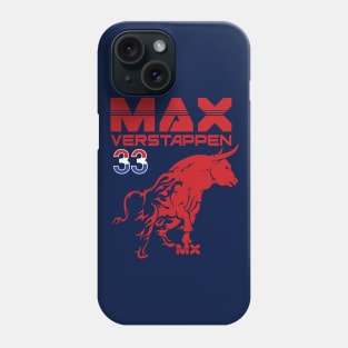 Max Verstappen 33 Formula 1 Racing Champion Phone Case